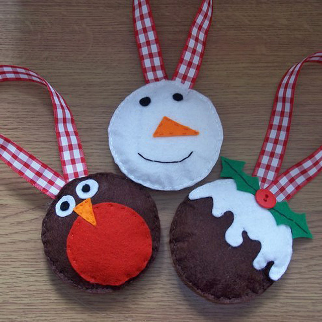 Новогодние игрушки своими руками