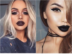 Темна помада фото