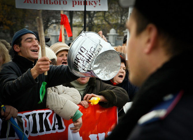 Митинг предпринимателей