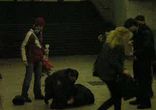 жирного чурбана закатали в асфальт