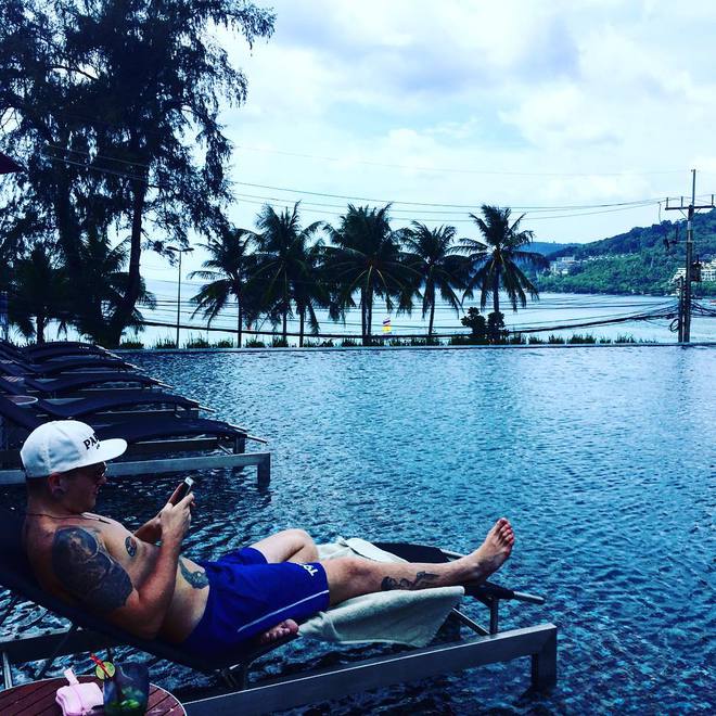 Кривошапко на відпочинку