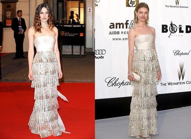 Кіра Найтлі та Наталя Водянова