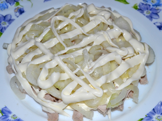 Салат Нежный мужчина пошаговый рецепт с фото