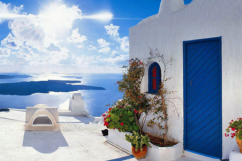 Романтические отели Европы: Sun Rocks Hotel, Santorini