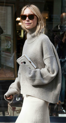 Модные свитера 2016: street style