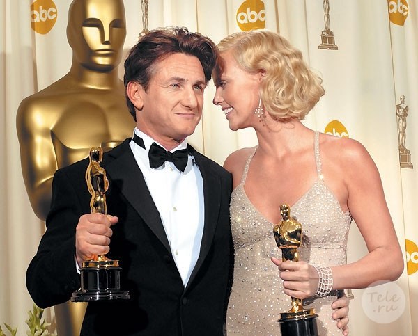 Шон Пенн и Шарлиз Терон