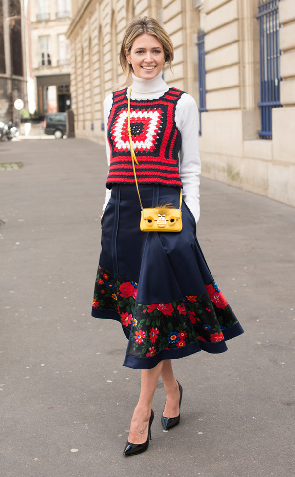 Миди-юбка: 17 ярких образов от fashion-блогеров