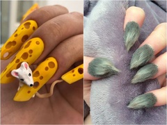 Треш-маникюр на Хэллоуин: ТОП-12 вариантов