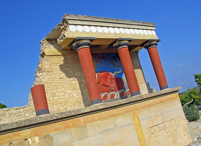 Достопримечательности Греции: Кносский дворец