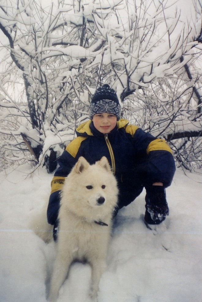 Єгор Гордєєв у дитинстві