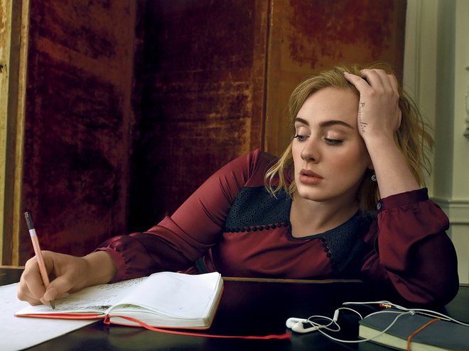 Адель для Vogue