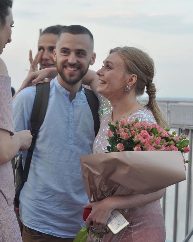 Алина Гордиенко и Роман Блажкевич