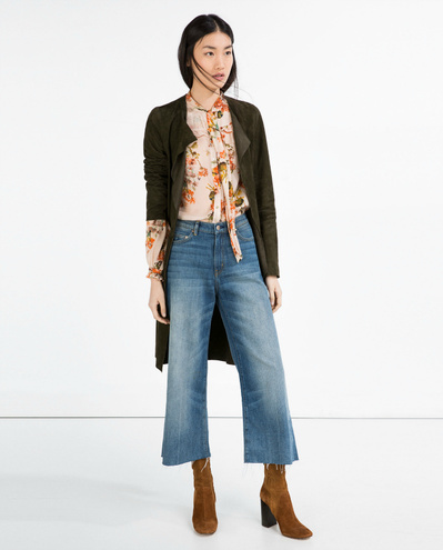 Модные тенденции 2016: джинсы-кюлоты