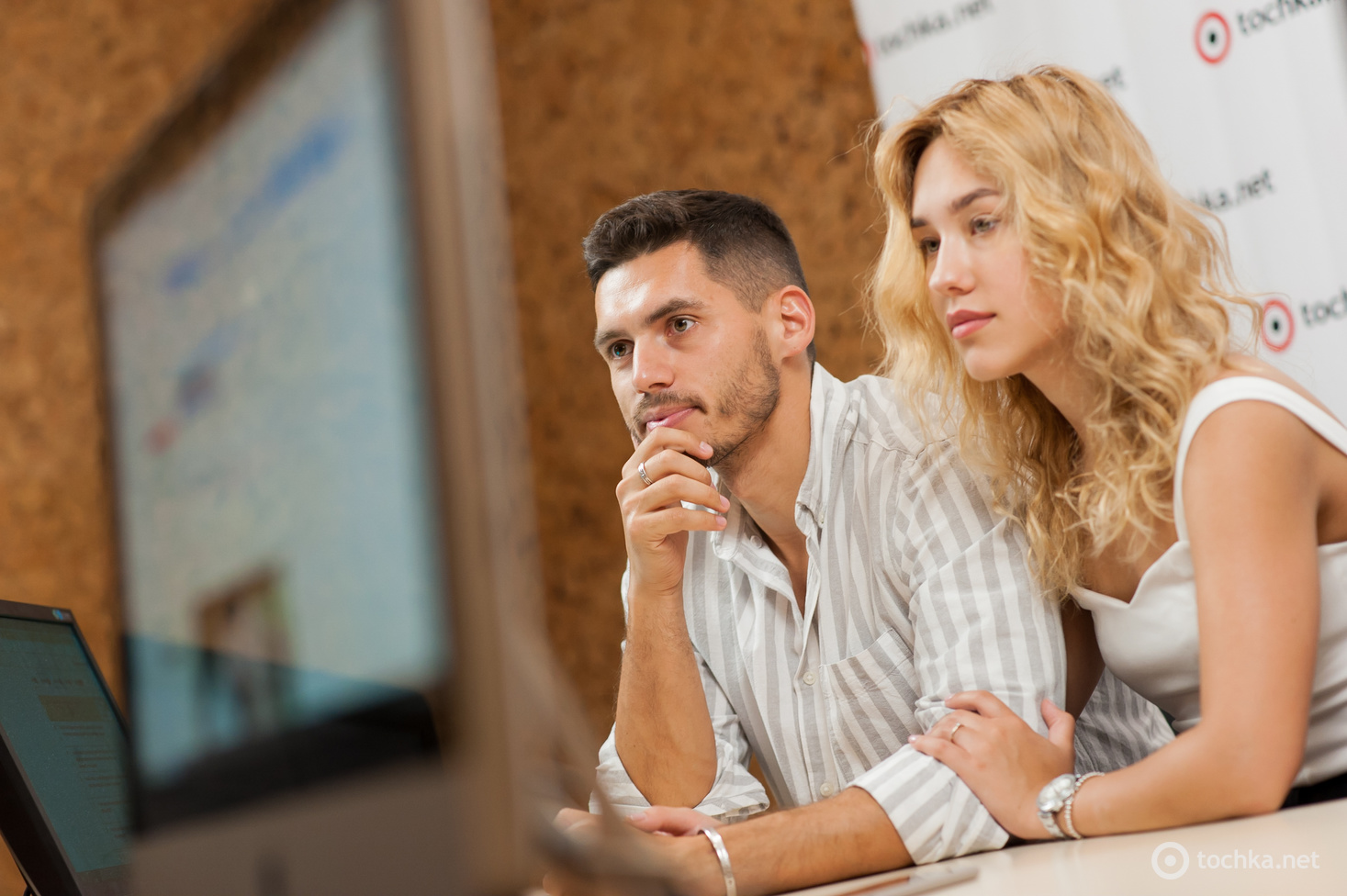 Никита Добрынин и Дария Квиткова в гостях у tochka.net