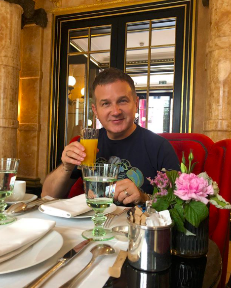 Юрий Горбунов в Париже