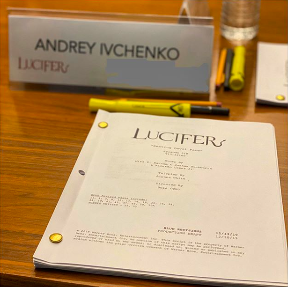 Андрій Івченко знімається в серіалі "Люцифер"