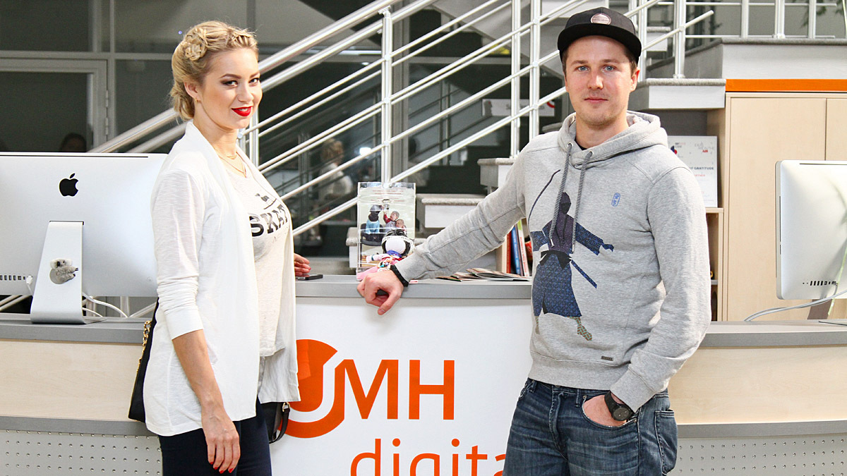 Дима Обризан и Полина Логунова