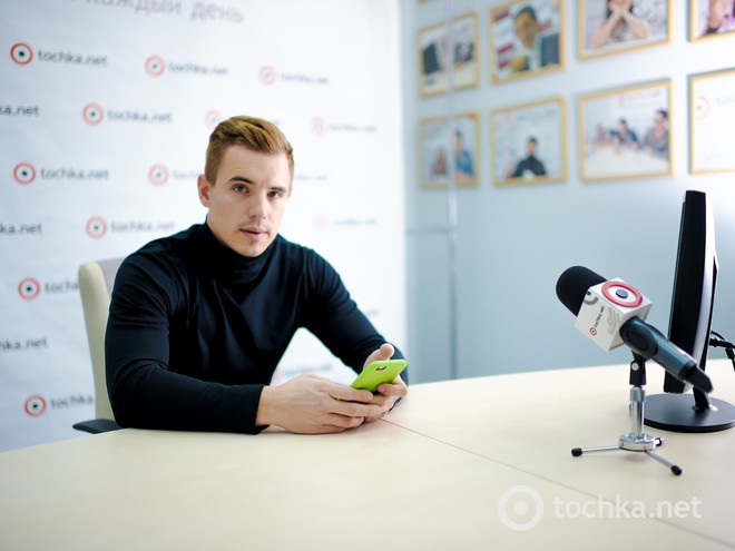 Вадим Олейник в гостях у tochka.net