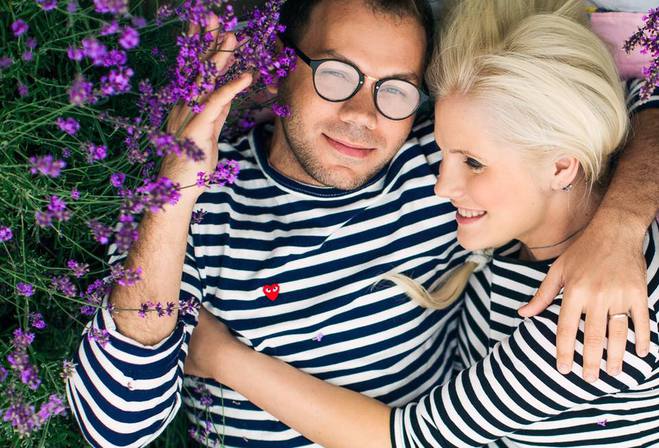 Андре Тан з дружиною