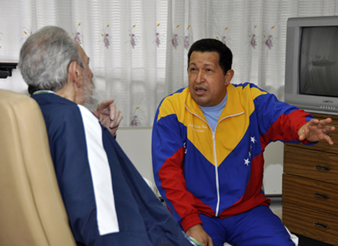 Чавес на Кубі