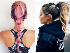Зачіски для занять спортом