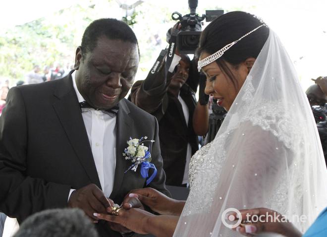Прем'єр Зімбабве і його нова дружина