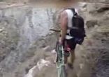 ДоЕздились, падение с горы