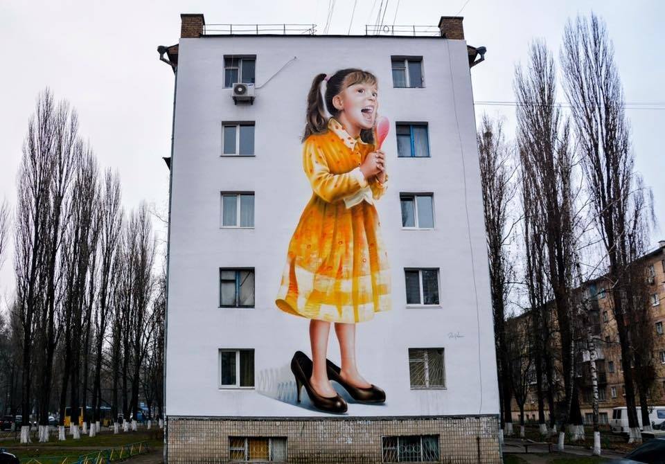 Прекрасне поруч: 25 найкрасивіших і найпопулярніших муралів в Києві