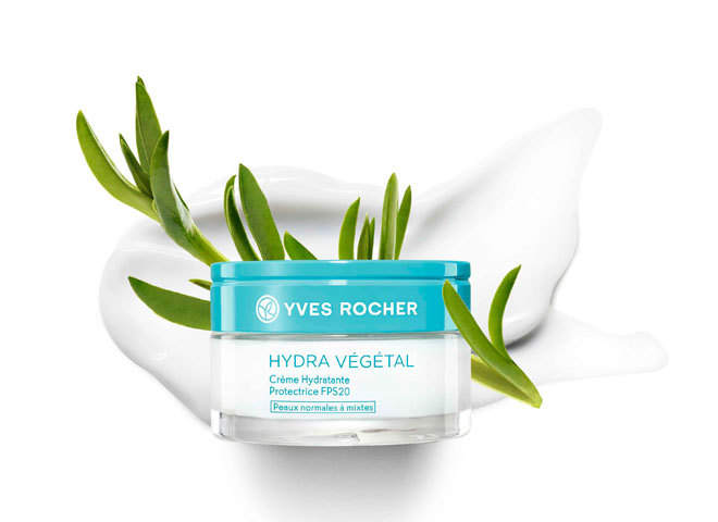 Зволожуючий захисний крем SPF20 Yves Rocher