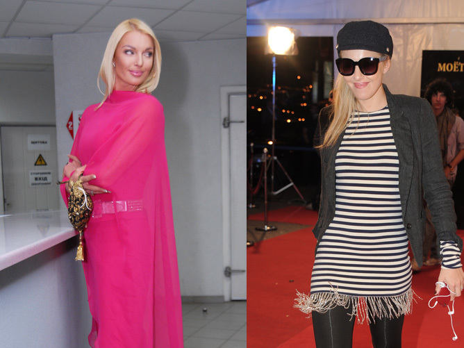 Ксения Собчак, Анастасия Волочков