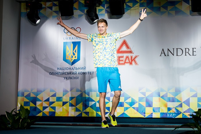 Андре Тан представив олімпійську форму для української збірної на Ігри ХХХІ Олімпіади 2016