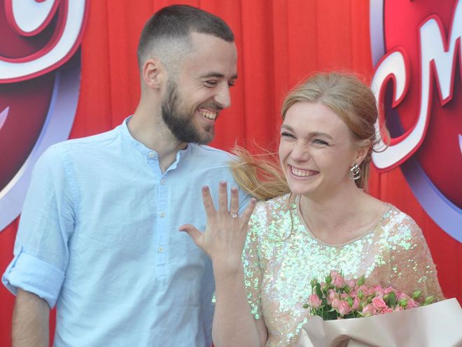 Алина Гордиенко и Роман Блажкевич