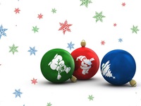 Рождественские обои на рабочий стол 2015