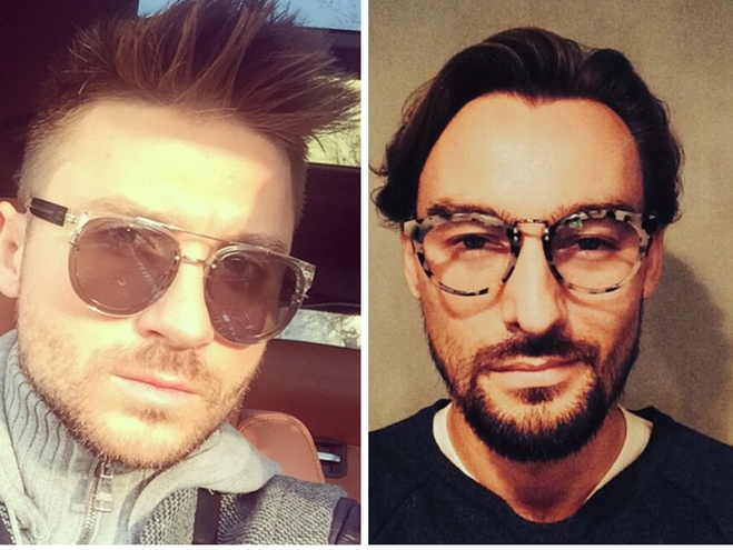 Алан Бадоев и Сергей Лазарев