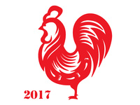 Обои на рабочий стол "Год петуха 2017"