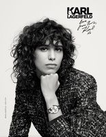 Міка Арганараз і Батист Джіабіконі в Шампейн Karl Lagerfeld осінь-зима 2016/2017