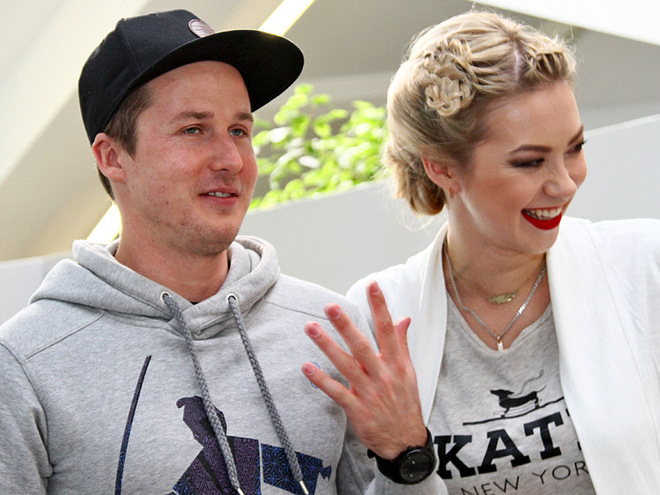 Дима Обризан и Полина Логунова