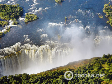 Самый опасный бассейн в мире: Водопад Виктория