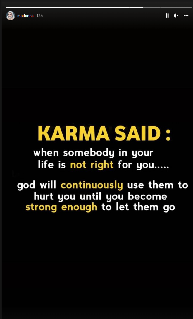 Мадонна (Instagram)