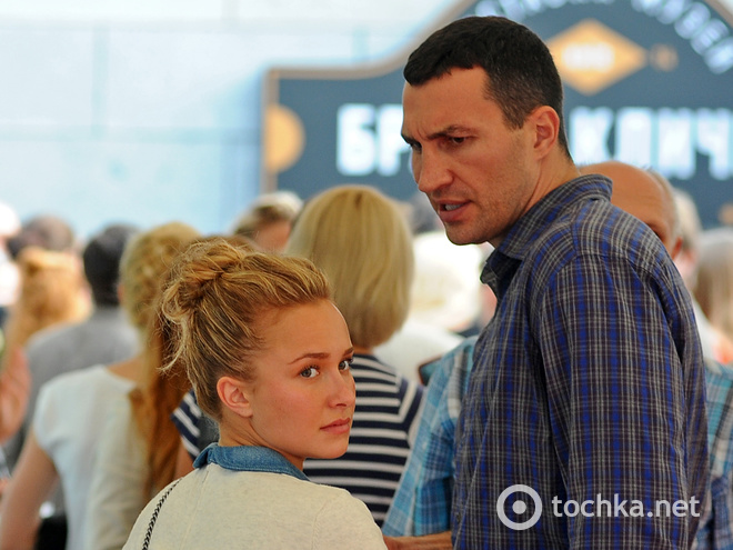 Володимир Кличко і Хайден Панеттьєрі