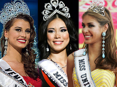 Кращі зачіски переможниць "Міс Всесвіт"