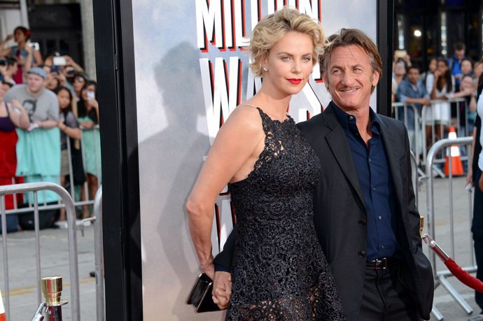 Шон Пенн и Шарлиз Терон