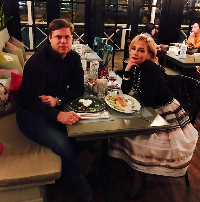 Татьяна Буланова с мужем