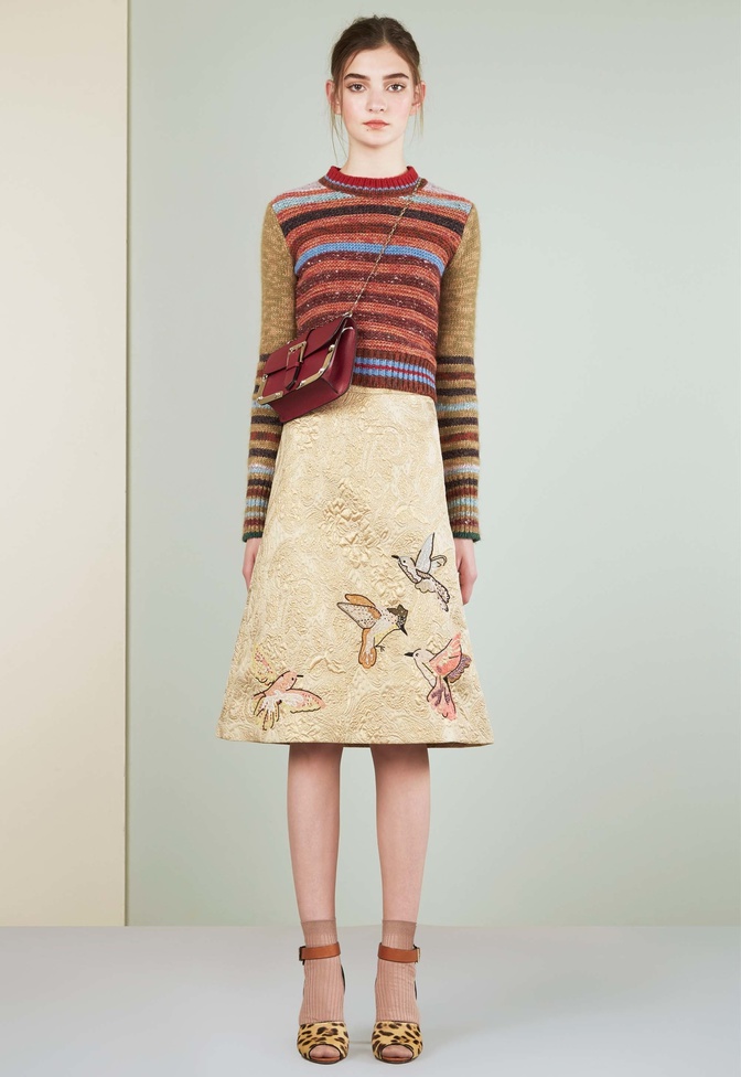 Юлия Ратнер стала лицом RED Valentino Resort 2017