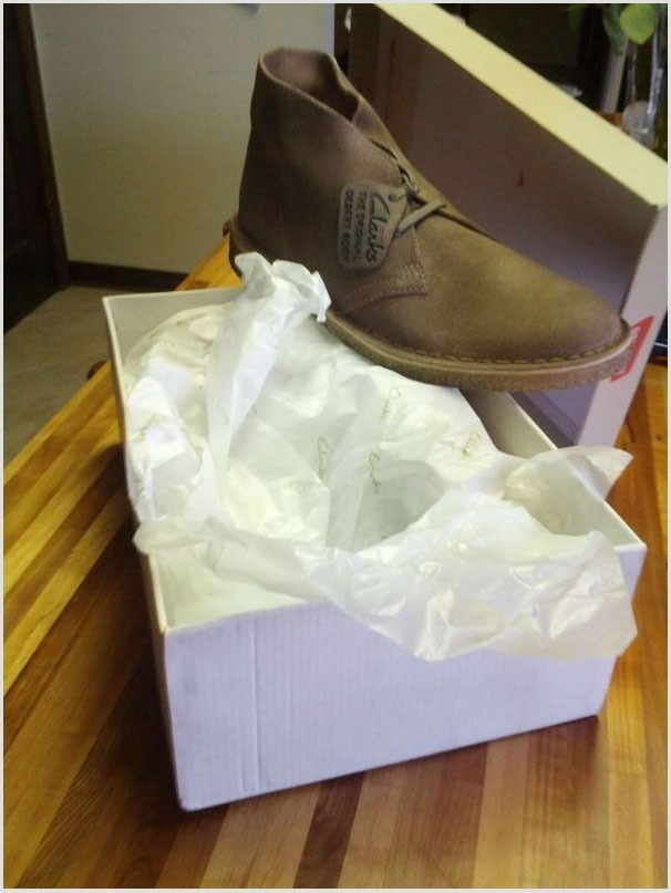А второй ботинок в другом подарке. Как необычно запаковать подарок