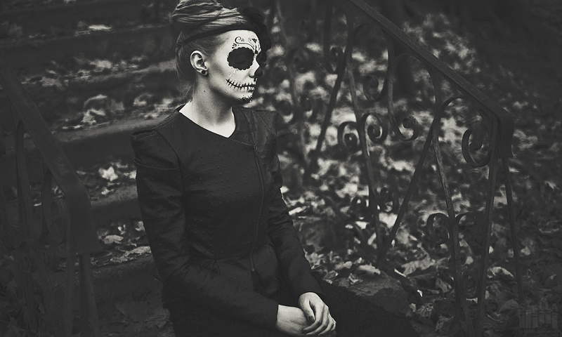 макияж на хэллоуин 2012