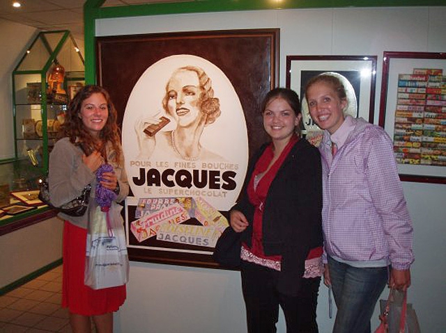 Фото шоколадная фабрика (Chocolade Jacques, Бельгия)