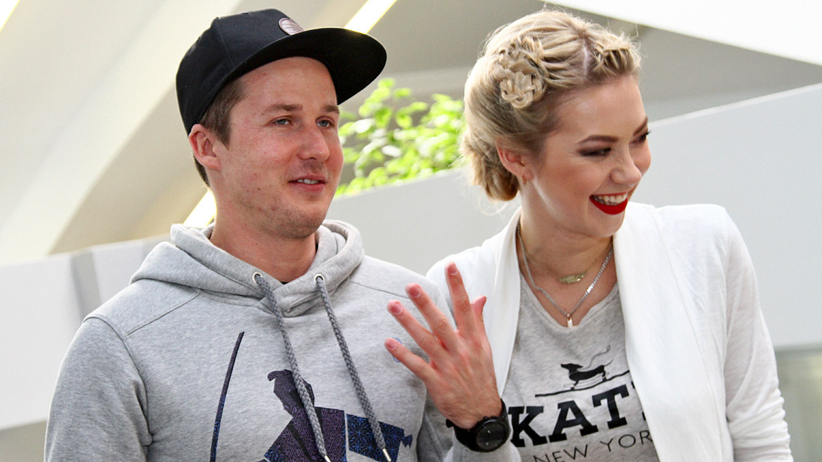 Дима Обризан и Полина Логунова