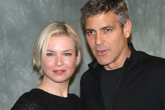 Джордж Клуни и Рене Зеллвегер