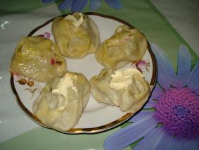 Манты по-татарски.